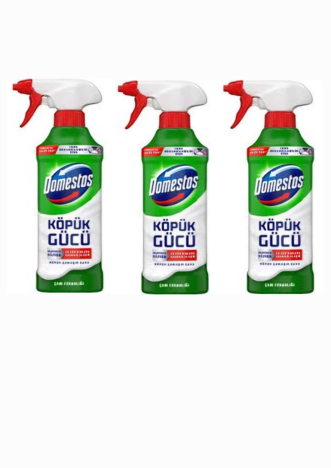 Domestos Köpük Gücü Köpük Çamaşır Suyu Çam Ferahlığı 450 ml x 3 Adet
